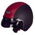 Capacete Bieffe B-45 Semi Revestido Preto Vermelho 60 - Giro Moto Parts - Capacetes, Acessórios e Muito Mais