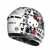 Capacete Peels Spike Hello Kitty Punk Branco / Preto - Giro Moto Parts - Capacetes, Acessórios e Muito Mais