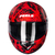 Capacete Peels Racing Spike MOB Vermelho Preto C/ Narigueira 58 - comprar online