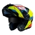 Capacete Norisk Force Quantum Black HV Yellow na internet