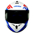 Capacete Axxis Draken Z96 Gloss White Red Blue na internet