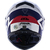 Capacete LS2 FF358 Podium Branco Azul