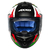 Capacete Axxis Draken Vector Matt Black White Green - loja online