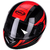 Capacete Peels Racing Spike Storm Preto Vermelho - Giro Moto Parts - Capacetes, Acessórios e Muito Mais