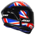 Capacete Axxis Draken UK Gloss Black Red Blue - comprar online