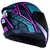 Capacete Norisk Razor Ninja Matte Pink Blue