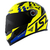 Capacete LS2 FF358 Podium Amarelo Preto Azul