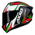 Capacete Axxis Draken Vector Matt Black White Green - comprar online