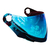 Viseira Capacete New Liberty 3 / New Atomic Azul Iridium - comprar online