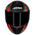 Capacete Axxis Draken Vector Matt Black Grey Red - Giro Moto Parts - Capacetes, Acessórios e Muito Mais