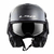 Capacete LS2 FF399 Valiant Monocolor Matte Black Preto Fosco na internet