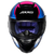 Capacete Axxis Eagle Tecno Gloss Black Pink Blue - loja online