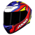 Capacete Axxis Draken Tracer Matt Blue Red Yellow