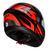 Capacete Peels Spike Maxi Preto Vermelho C/ Narigueira - Giro Moto Parts - Capacetes, Acessórios e Muito Mais