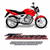 Jogo de Adesivos Honda CBX Twister 250 2003 Vermelho - comprar online