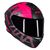 Capacete Axxis Draken Dekers Matt Black Pink