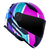 Capacete LS2 FF353 Rapid Flag Neon Fucsia Rosa 60 - loja online