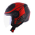 Capacete Norisk Orion City Red Aberto