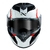 Capacete Norisk Force Quantum White Black Red - Giro Moto Parts - Capacetes, Acessórios e Muito Mais