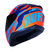 Capacete Norisk Razor Cutting Fluo Laranja / Azul na internet