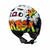 Capacete Norisk Orion Shine White Orange na internet