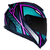 Imagem do Capacete Norisk Razor Ninja Matte Pink Blue