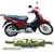 Jogo de Adesivos Honda Biz 100 ES 2002 Verde - comprar online