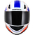 Capacete Norisk FF391 Night Breaker Branco Laranja Azul 60 - loja online