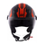 Capacete Norisk Orion Start Orange Aberto na internet