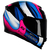 Capacete Axxis Eagle Tecno Gloss Black Pink Blue - comprar online