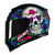 Capacete Axxis Eagle Skull Gloss Black Blue