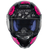 Capacete Axxis Eagle Flowers New Gloss Black Pink - Giro Moto Parts - Capacetes, Acessórios e Muito Mais