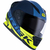 Capacete Norisk FF302 Manty Azul Amarelo Fluorescente Fosco - comprar online