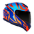 Imagem do Capacete Norisk Razor Cutting Fluo Laranja / Azul