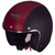 Capacete Bieffe B-45 Semi Revestido Preto Vermelho 60 - loja online