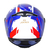 Capacete Axxis Eagle Diagon Gloss White Blue Red 58 - Giro Moto Parts - Capacetes, Acessórios e Muito Mais