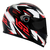 Capacete LS2 FF358 Draze Black White Red - Giro Moto Parts - Capacetes, Acessórios e Muito Mais