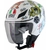 Capacete AGV Blade Zoo White Aberto - comprar online