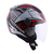 Capacete Norisk Orion Mosaic Red Aberto - comprar online