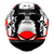 Capacete Axxis Eagle Japan Gloss Black Red White