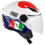 Capacete AGV Blade Valentino's Heart Aberto - Giro Moto Parts - Capacetes, Acessórios e Muito Mais