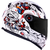 Imagem do Capacete LS2 FF358 Crazy Clown White