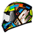 Capacete Bieffe B-12 Aragon Preto Colorido - comprar online