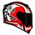 Capacete Axxis Eagle Japan Gloss Black Red White - Giro Moto Parts - Capacetes, Acessórios e Muito Mais