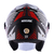 Capacete Norisk Orion Mosaic Red Aberto - Giro Moto Parts - Capacetes, Acessórios e Muito Mais