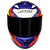 Capacete Axxis Draken Tracer Matt Blue Red Yellow - Giro Moto Parts - Capacetes, Acessórios e Muito Mais