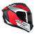 Capacete Axxis Draken Z96 Matt Preto / Vermelho