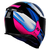 Imagem do Capacete Axxis Eagle Tecno Gloss Black Pink Blue