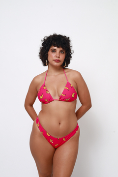 Top Cortininha Bananinha Pink - comprar online