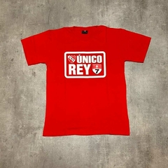 Remera Independiente roja unico rey